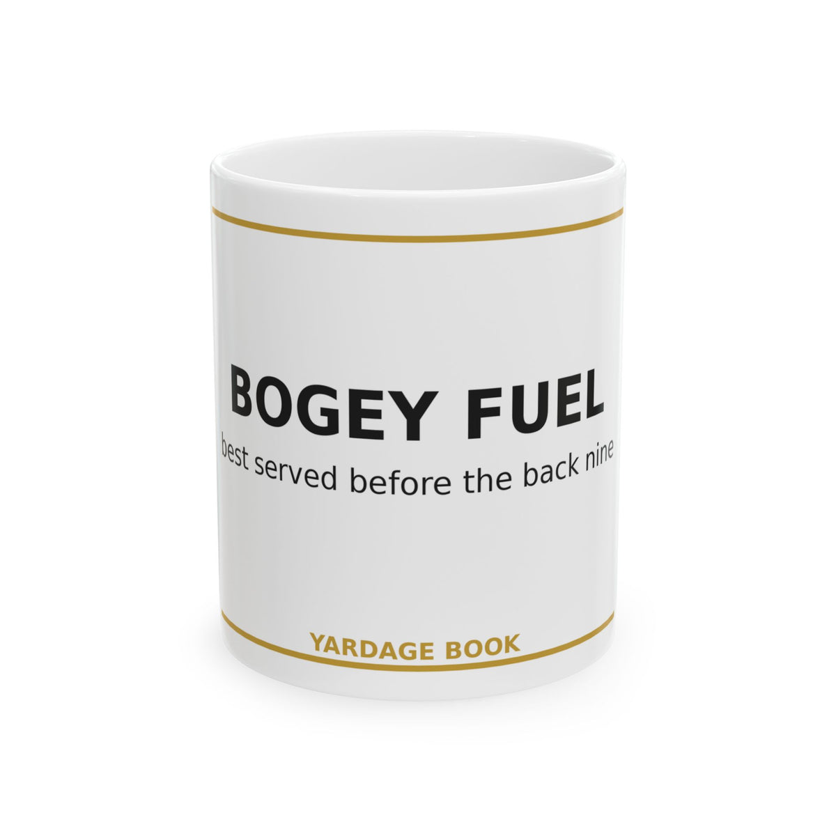 Bogey Fuel funny golf coffee mug