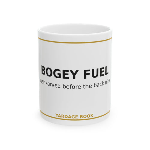 Bogey Fuel funny golf coffee mug