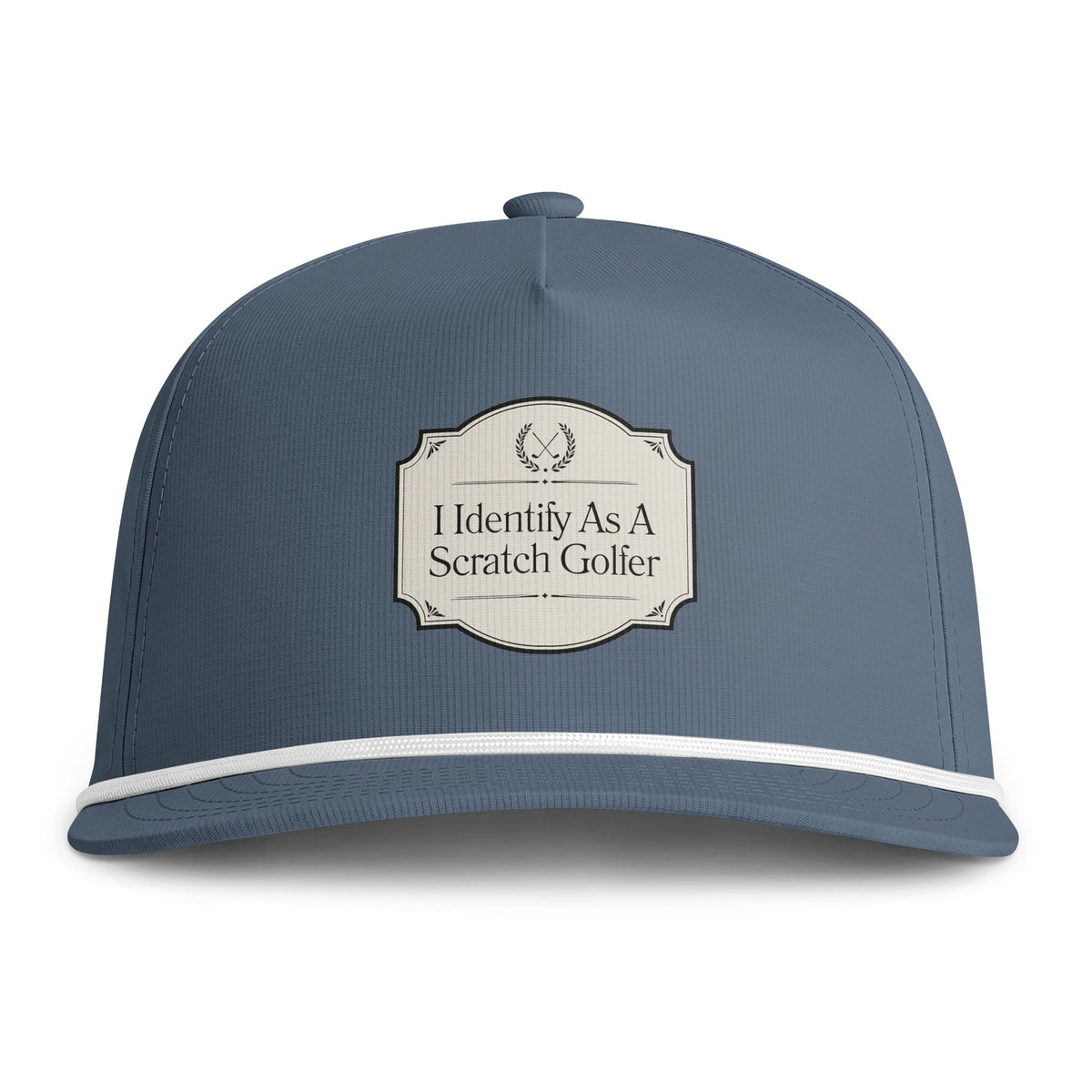 I Identify as a Scratch Golfer rope hat — colorway product photo 1