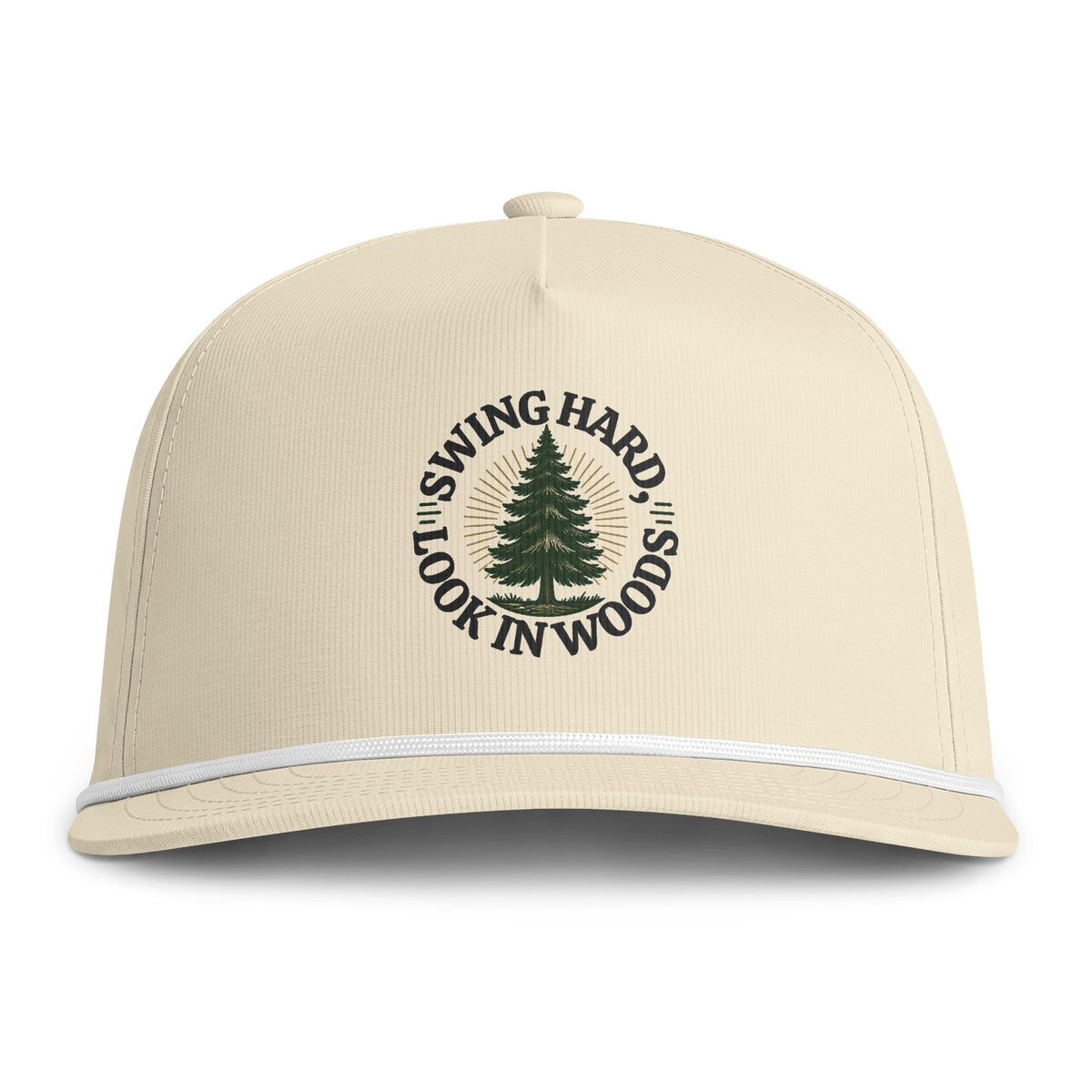 Swing Hard, Look in Woods rope hat — colorway product photo 1