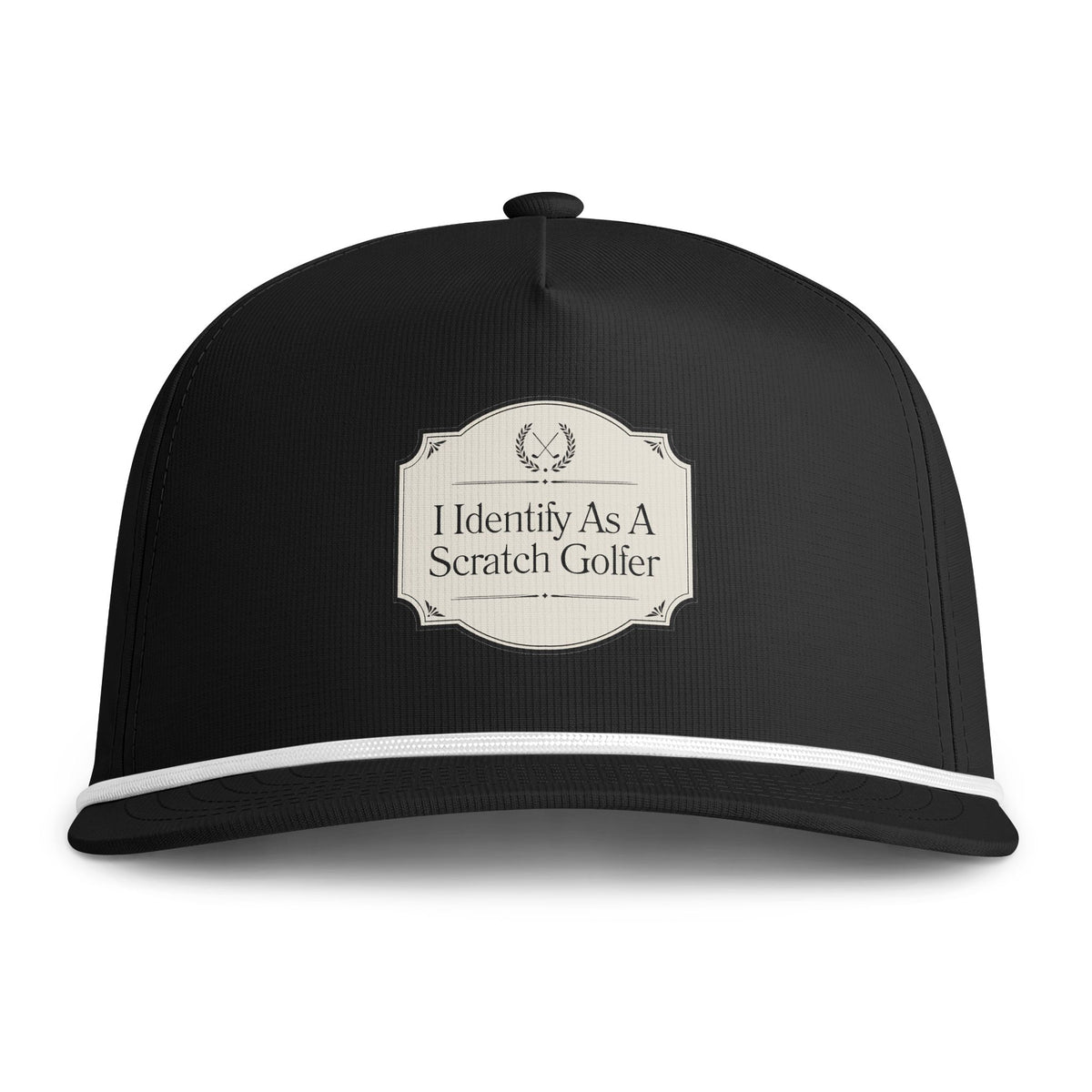 I Identify as a Scratch Golfer rope hat — colorway product photo 8