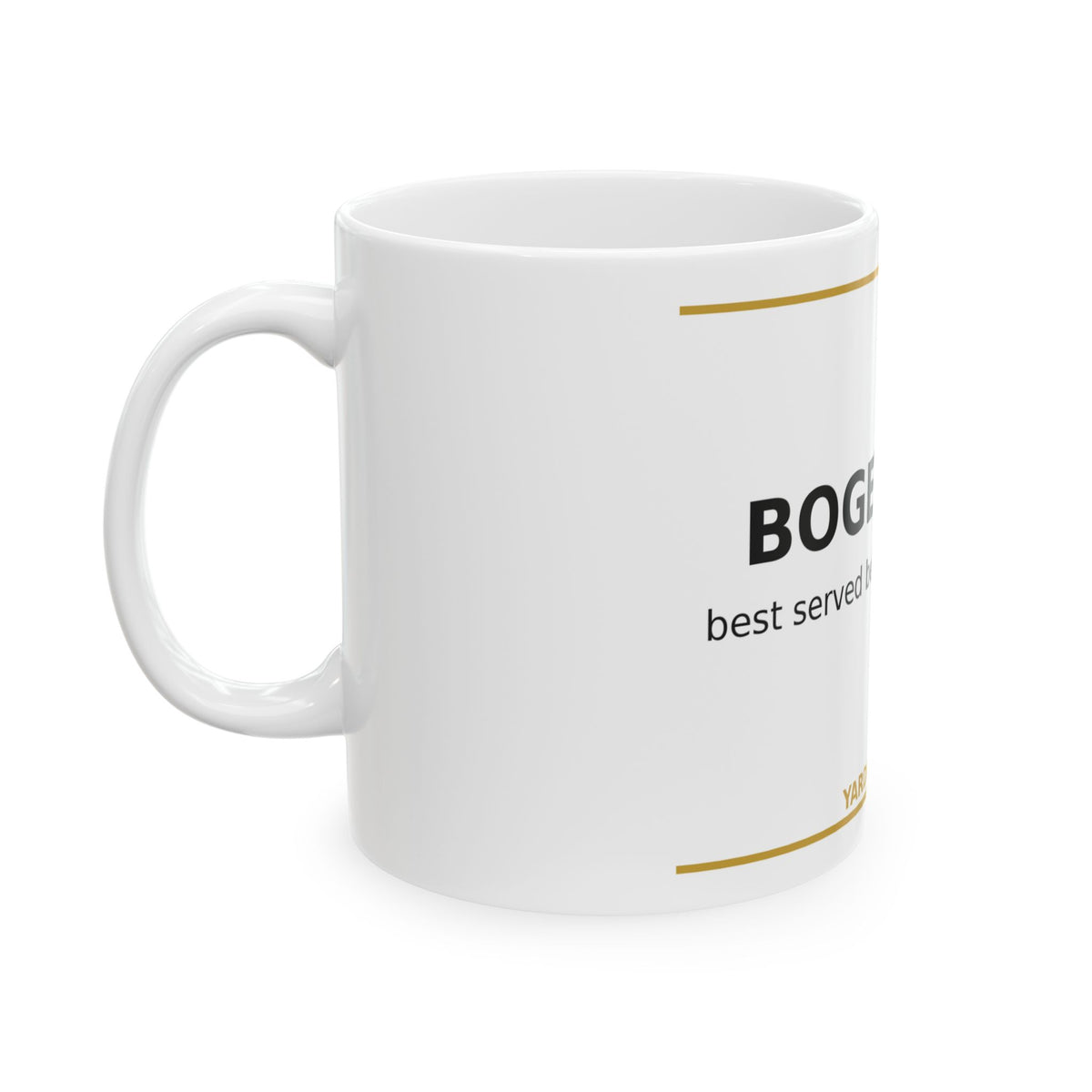 Bogey Fuel funny golf coffee mug — product photo 4