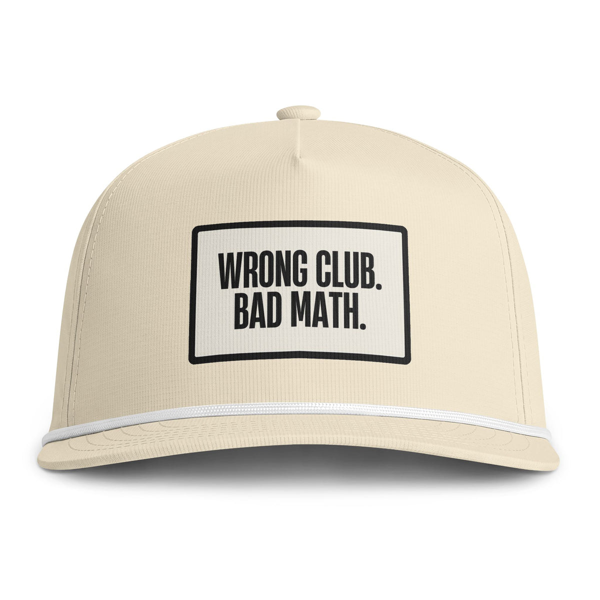 Wrong Club. Bad Math. rope hat — colorway product photo 3