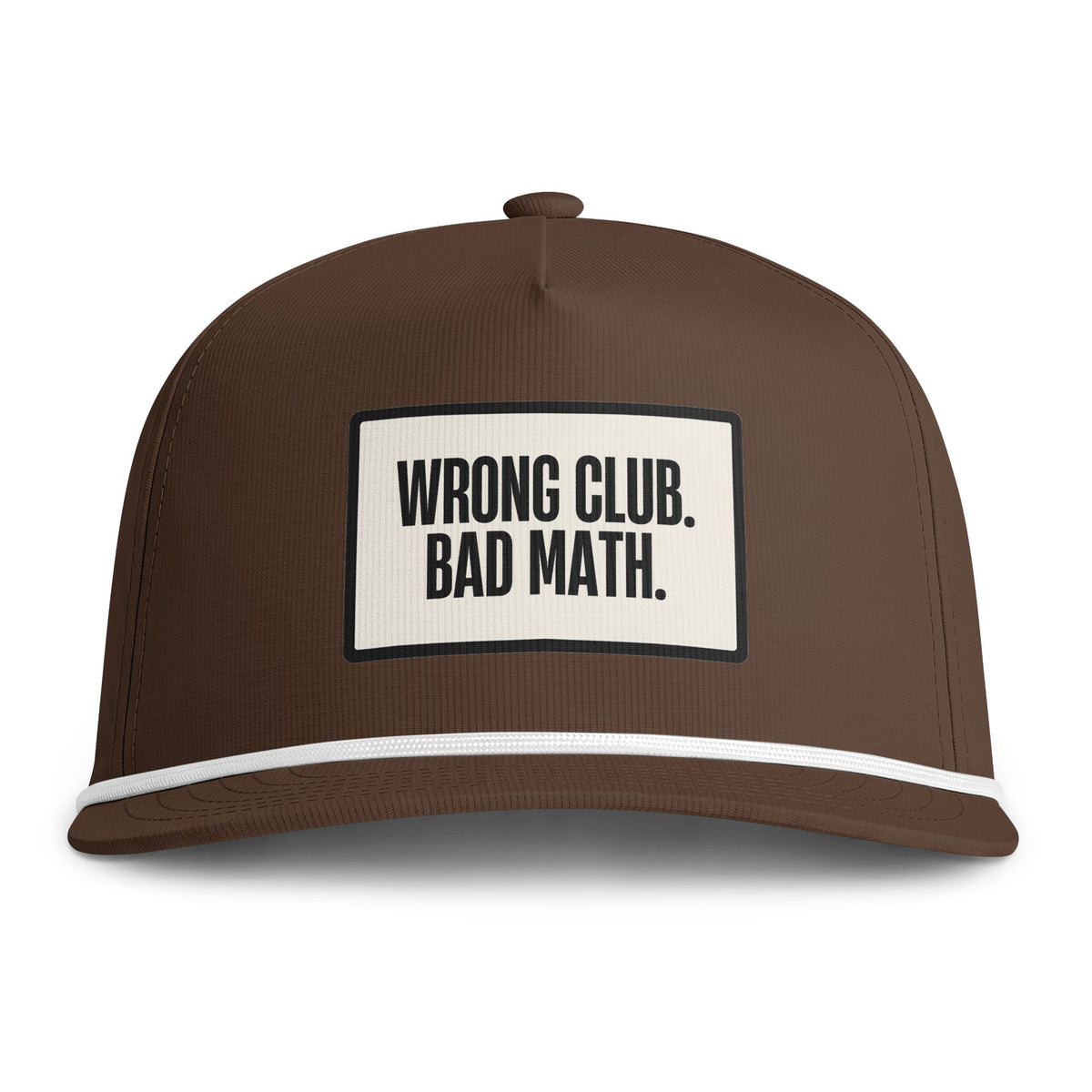 Wrong Club. Bad Math. rope hat — colorway product photo 2
