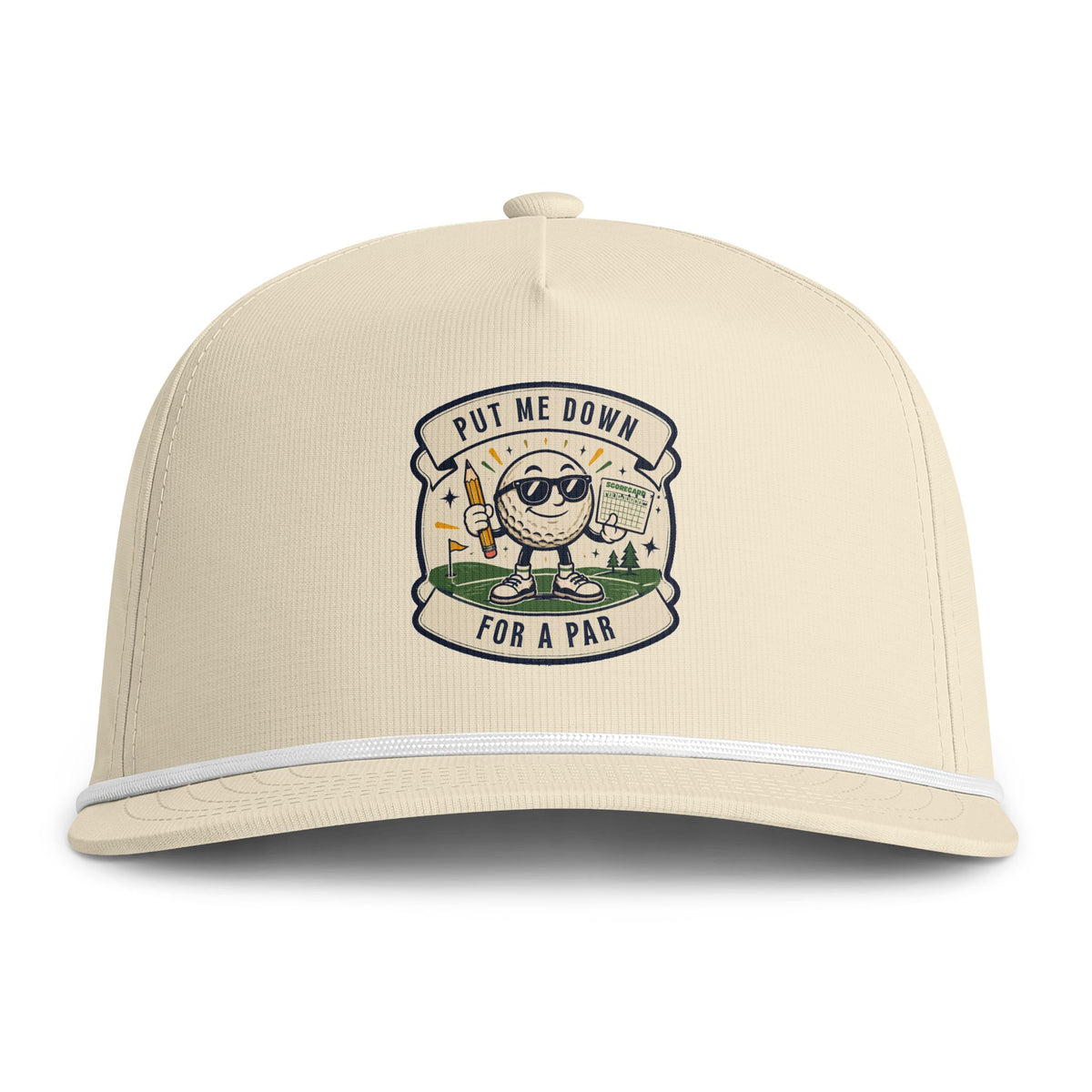 Put Me Down for Par rope hat — colorway product photo 3