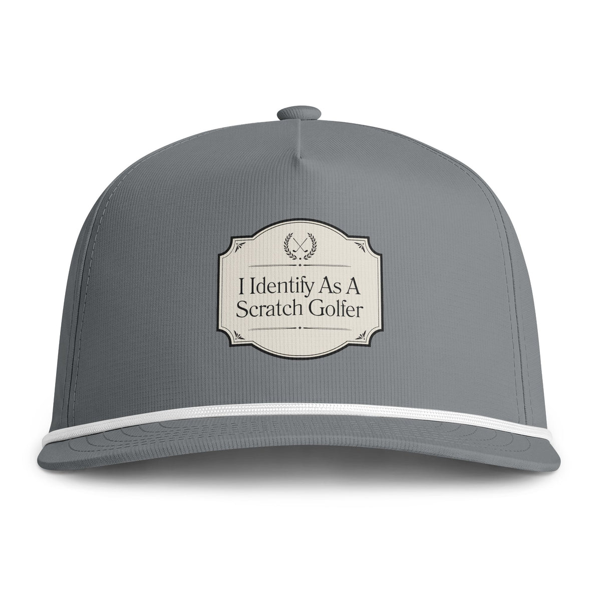 I Identify as a Scratch Golfer rope hat — colorway product photo 5