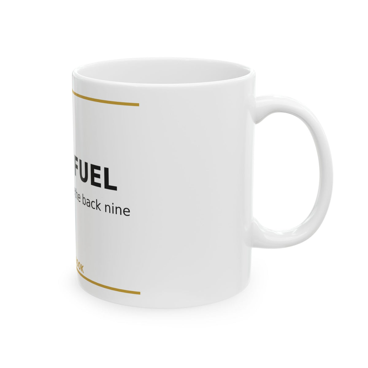 Bogey Fuel funny golf coffee mug — product photo 3