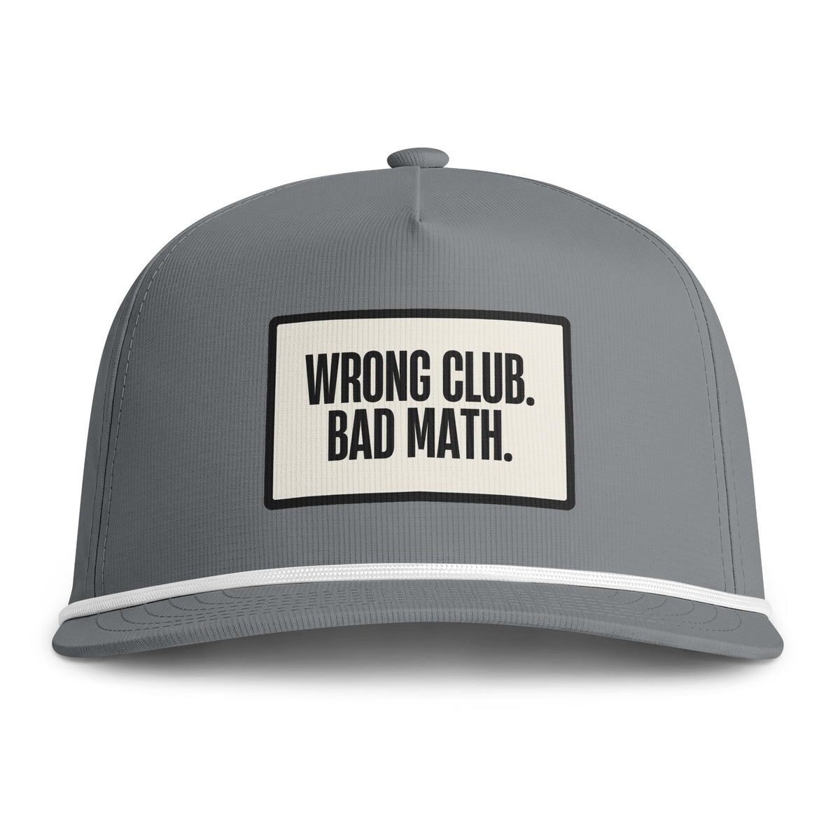 Wrong Club. Bad Math. rope hat — colorway product photo 5