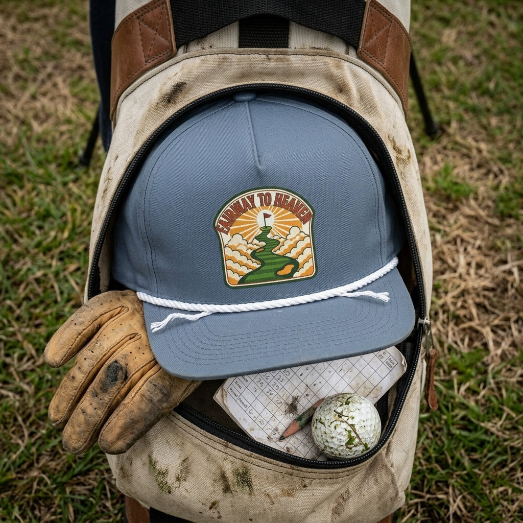 Fairway To Heaven rope hat — lifestyle photo