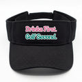 Drinks First, Golf Second — Golf Visor | Funny Golf Gift