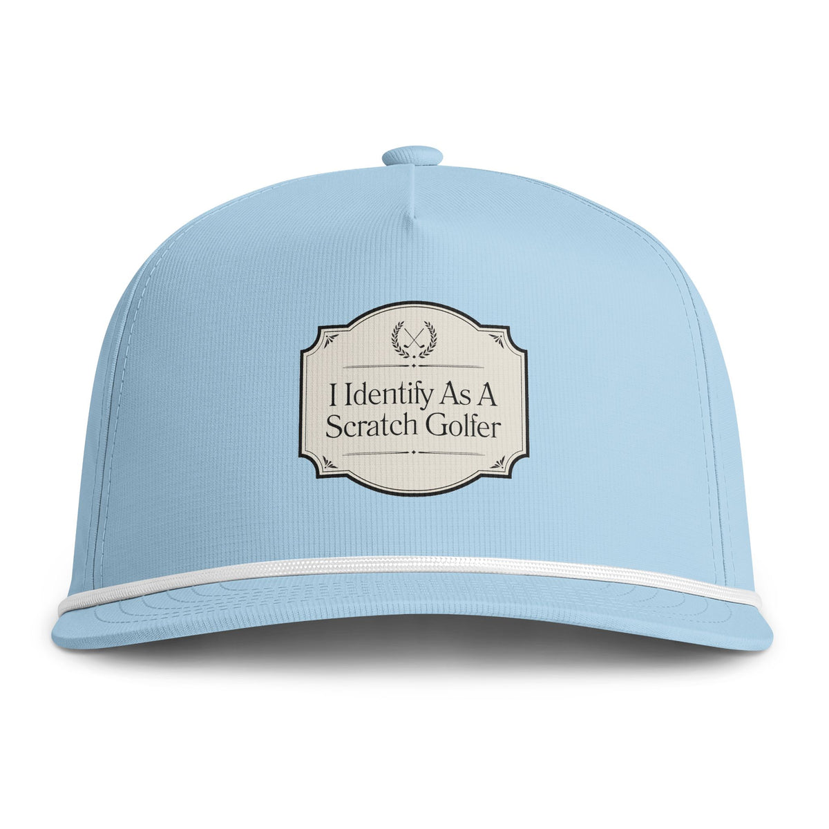 I Identify as a Scratch Golfer rope hat — colorway product photo 4