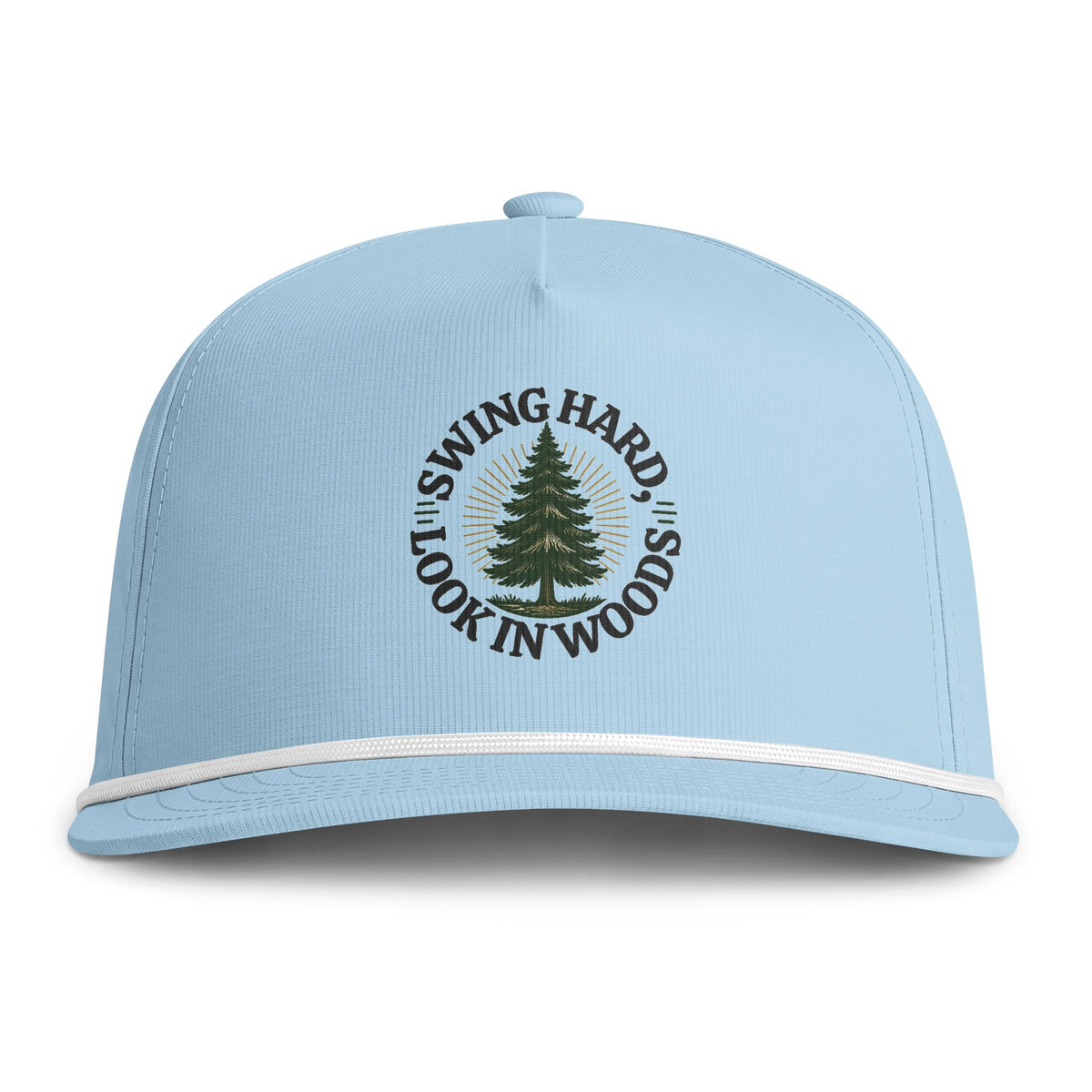 Swing Hard, Look in Woods rope hat — colorway product photo 2