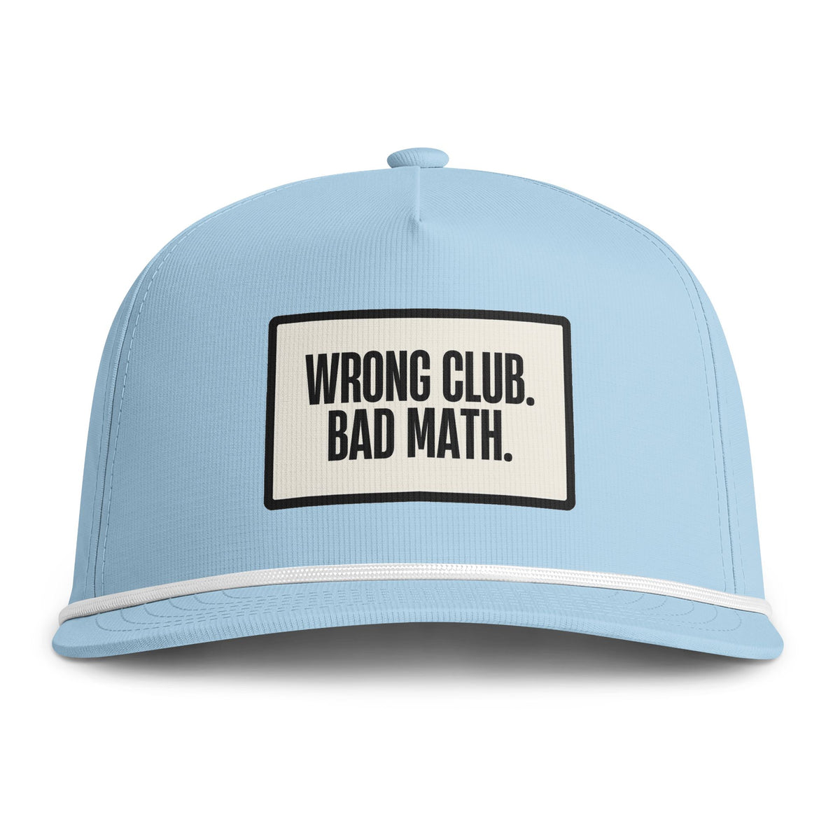 Wrong Club. Bad Math. rope hat — colorway product photo 4