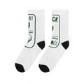 Yardage Book padded crew golf socks