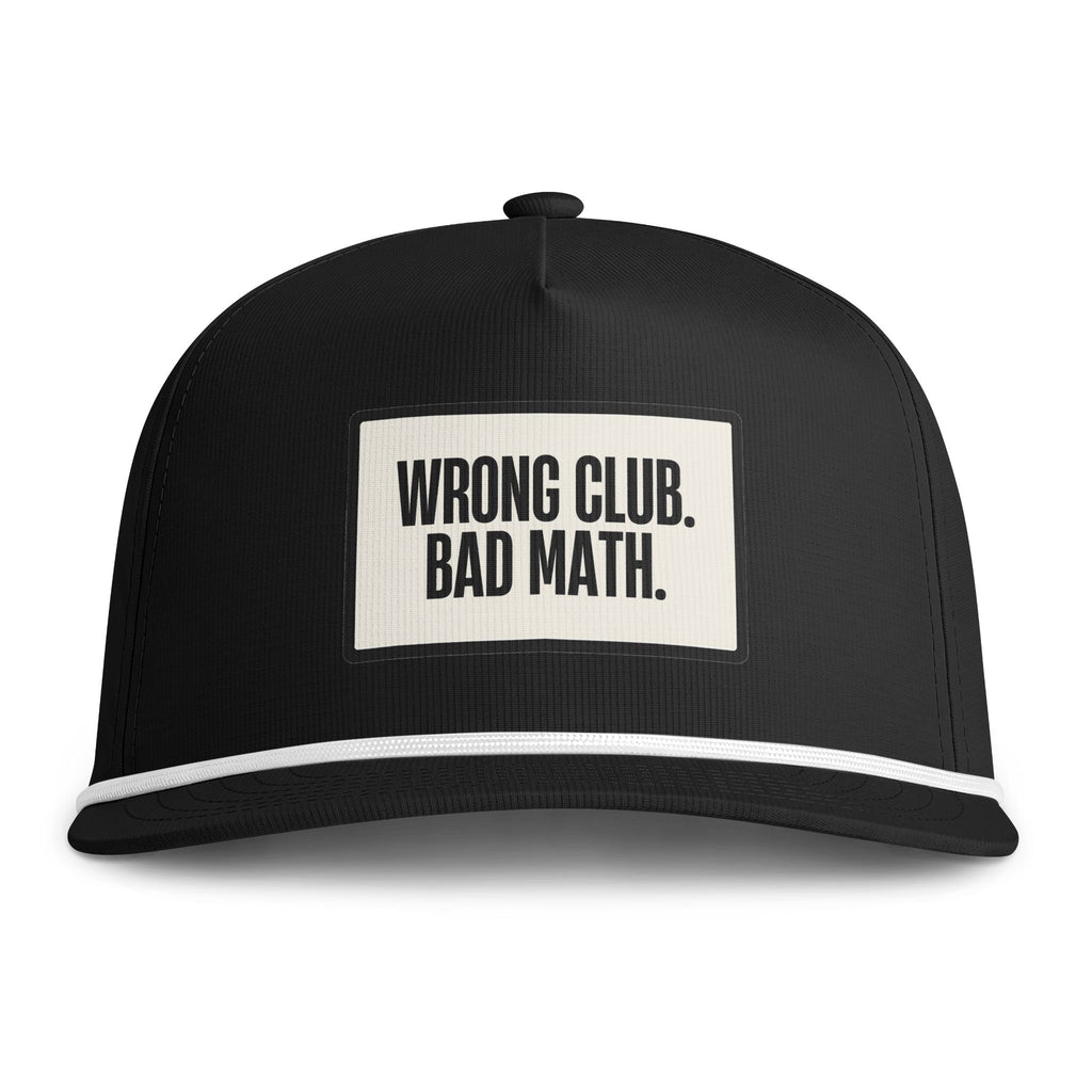 Wrong Club. Bad Math. rope hat — colorway product photo 8
