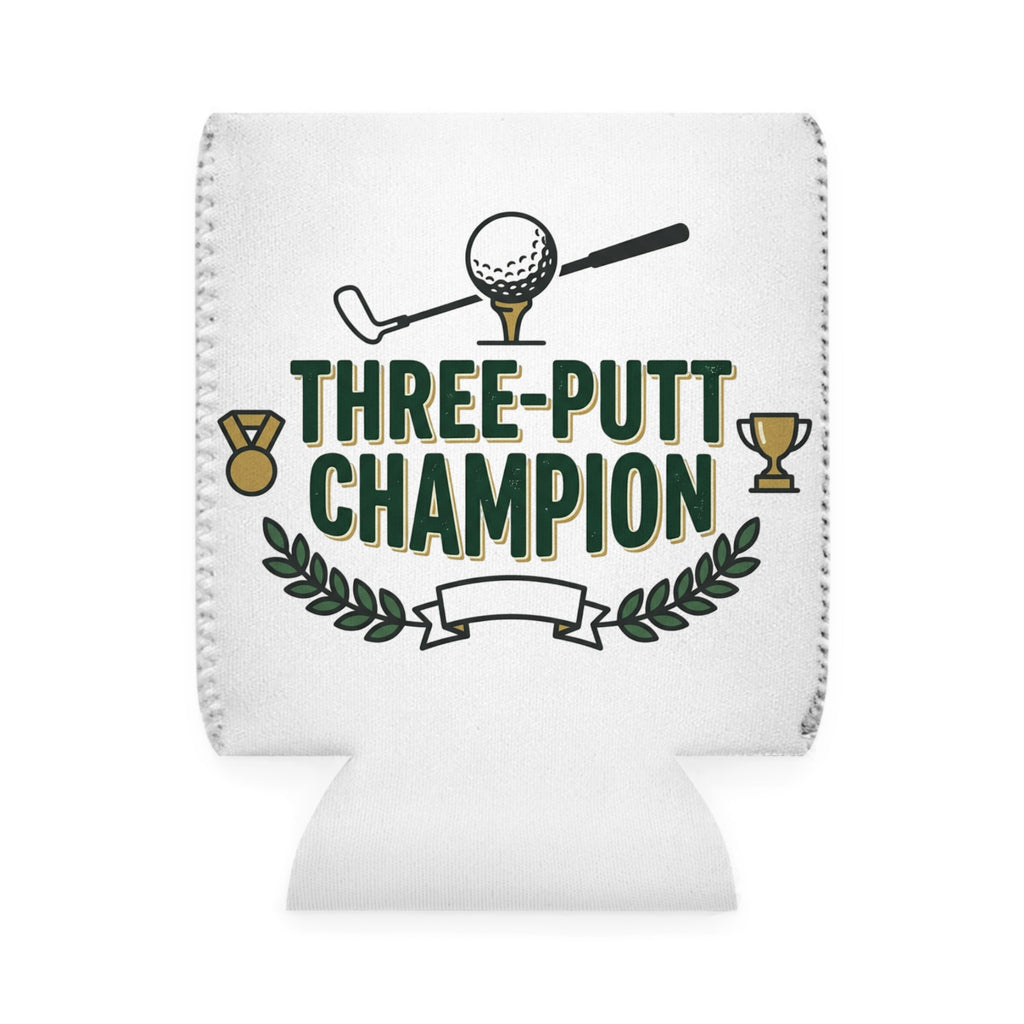 Three-Putt Champion golf can cooler — product photo 2