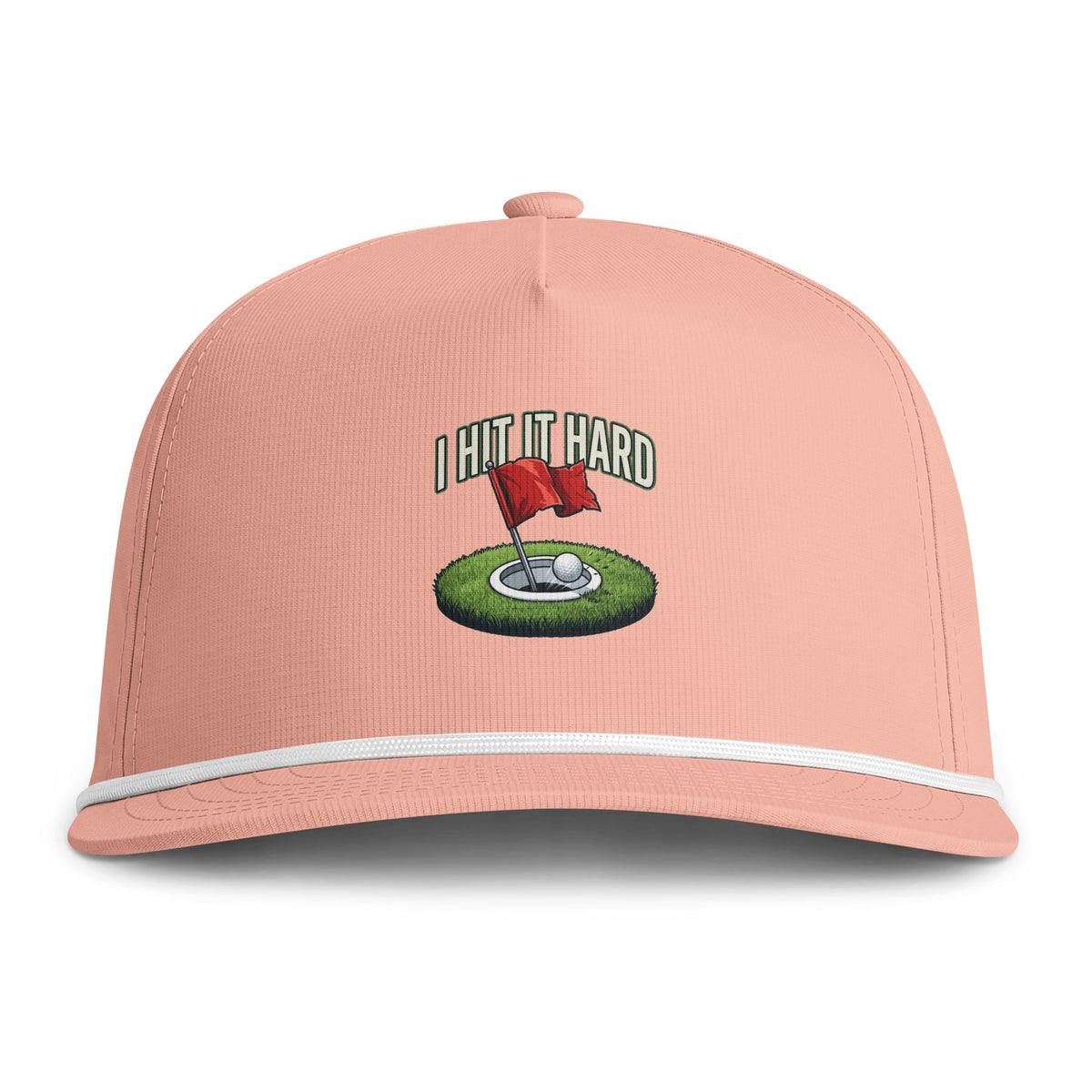 I Hit It Hard rope hat — colorway product photo 6