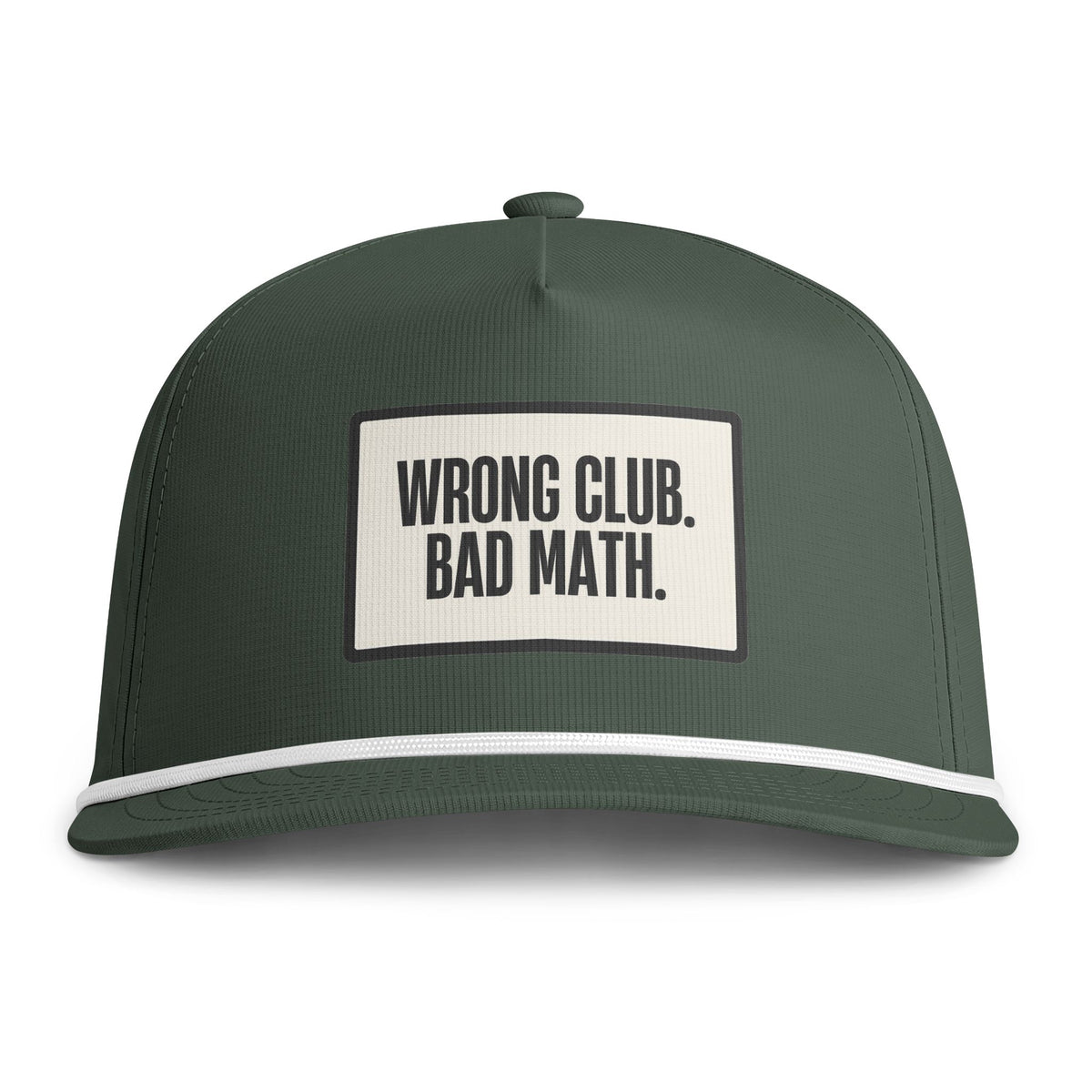 Wrong Club. Bad Math. rope hat — colorway product photo 7